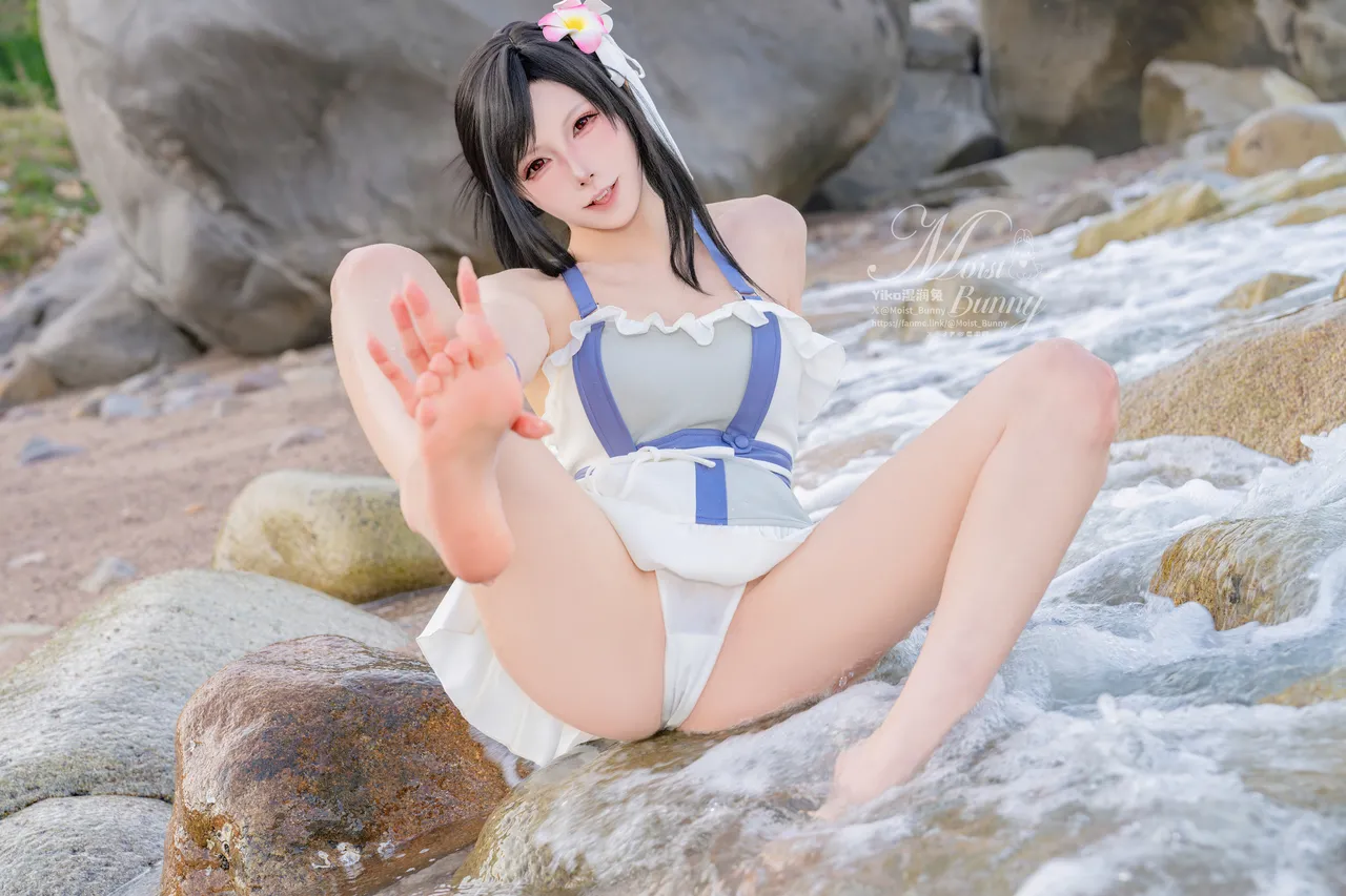 Yiko湿润兔 - 2025泳装限定作 海边假日 蒂法 (最终幻想)-erohere35.webp